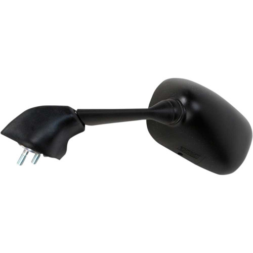 EMGO 2037422 Emgo Mirror - Side View - Rectangle - Black - Left 20-37422