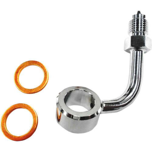 MAGNUM SHIELDING 37019 Magnum Shielding Banjo Fitting - Chrome 37019