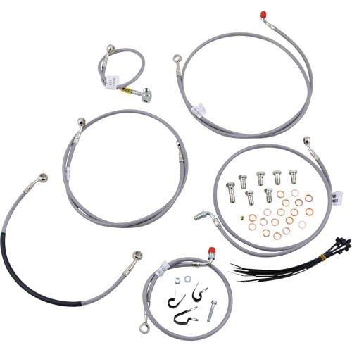 GALFER FK003D7723 Galfer Brake Line - Stainless Steel Fk003D772-3