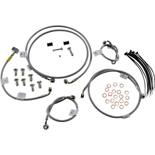 Galfer Brake Line - Stainless Steel Fk003D935-5