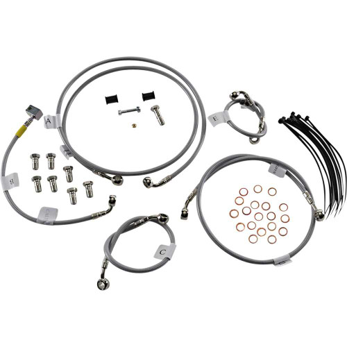 GALFER FK003D9355 Galfer Brake Line - Stainless Steel Fk003D935-5