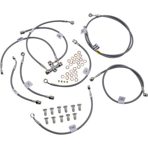 Galfer Brake Line - Stainless Steel Fk003D420-9