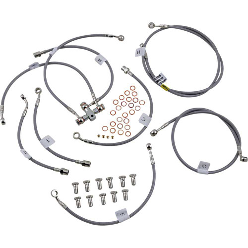 GALFER FK003D4209 Galfer Brake Line - Stainless Steel Fk003D420-9