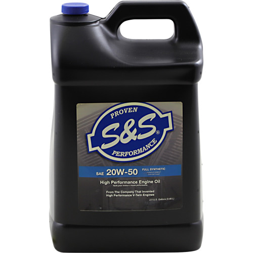 S&S Cycle Synthetic Oil 20W-50 - 2.5 U.S. Gal. 153749