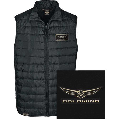 FACTORY EFFEX 2585806 Factory Effex Goldwing Puff Vest - Black - Xl 25-85806