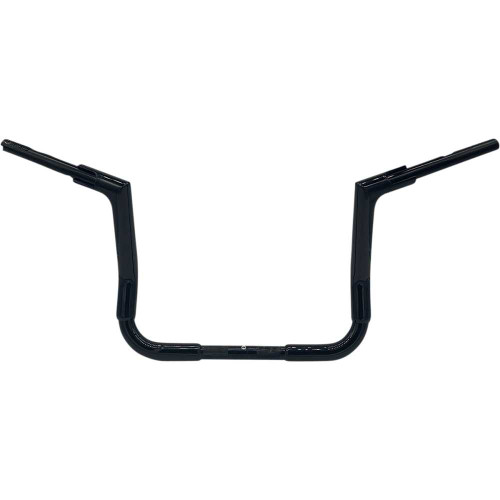 FAT BAGGERS INC. 605012B Fat Baggers Inc. Handlebar - Flat Top - 12" - Black 605012-B