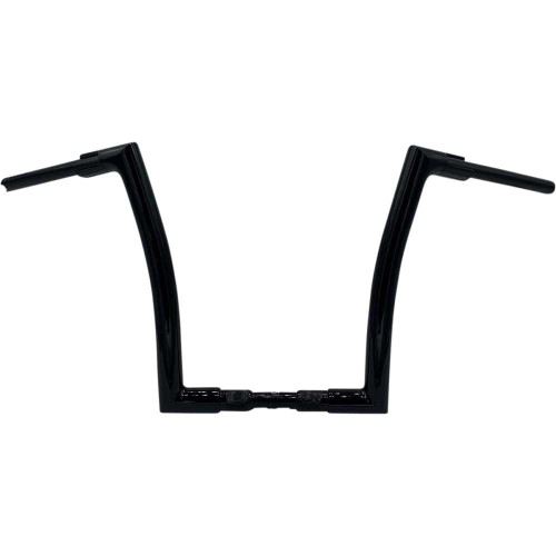 FAT BAGGERS INC. 608014B Fat Baggers Inc. Handlebar - Flat Top - 14" - Black 608014-B