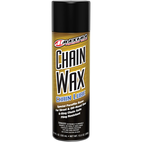 Maxima Racing Oil Chain Wax Lube - 13.5 Oz. Net Wt. - Aerosol 74920