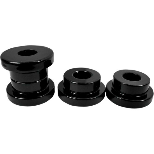 LA CHOPPERS LA740050B La Choppers Riser Bushings - Solid - Black La-7400-50B