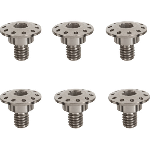 Works Connection Bolt Kit - Fork Guard/Shouldered - Titanium 70-615