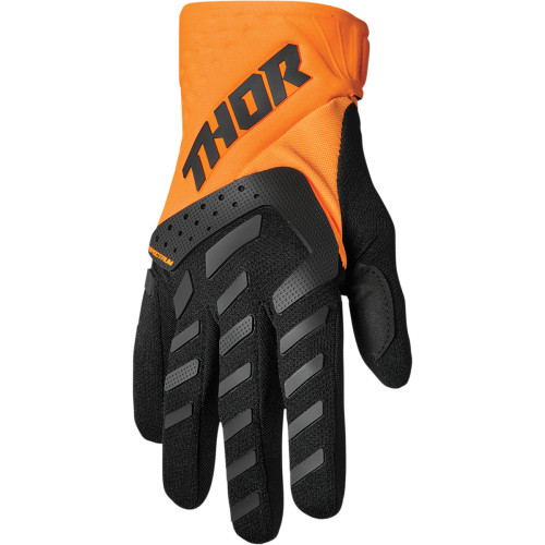 Thor Spectrum Gloves - Orange/Black - Small