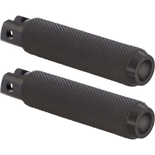 Rough Crafts Driver Pegs - Black - Knurled Rc-400-004