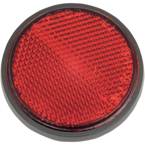 CHRIS PRODUCTS RR2R Chris Products Reflector - Adhesive Back - Red Rr2R