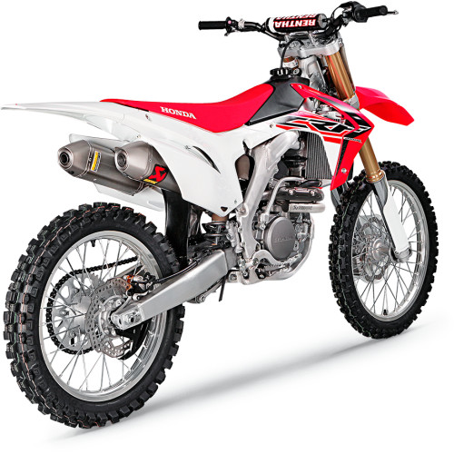 Akrapovic Race Exhaust - Stainless Steel/Titanium S-H2Mr9-Qta