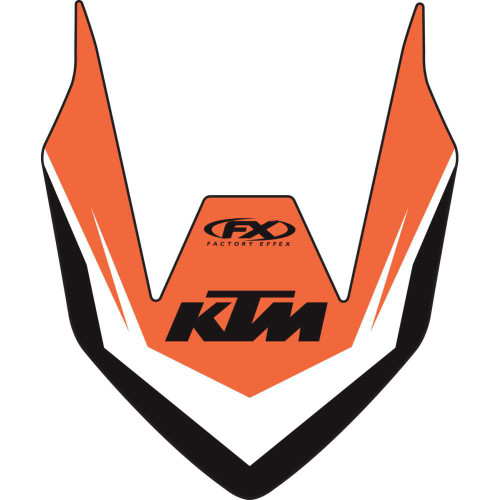 FACTORY EFFEX 1730502 Factory Effex Front Fender Graphic - Ktm 17-30502