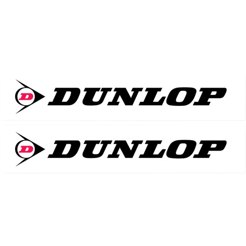 Factory Effex Fx Swingarm Sticker - Dunlop - Black 02-7069
