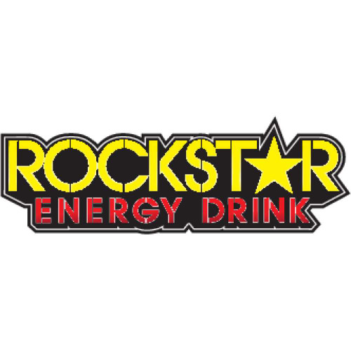 FACTORY EFFEX 1594720 Factory Effex Rockstar Decal - Text 15-94720