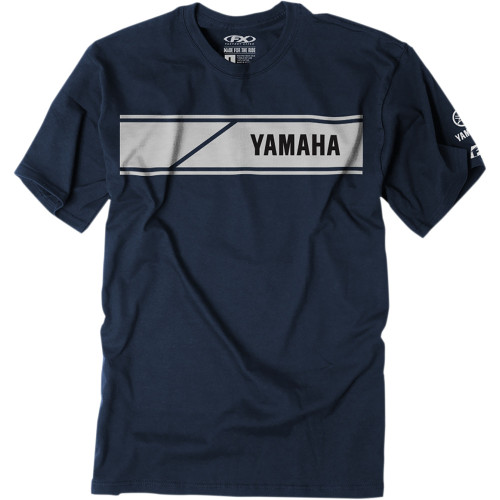 Factory Effex Yamaha Speed Block T-Shirt - Navy - Large 22-87224