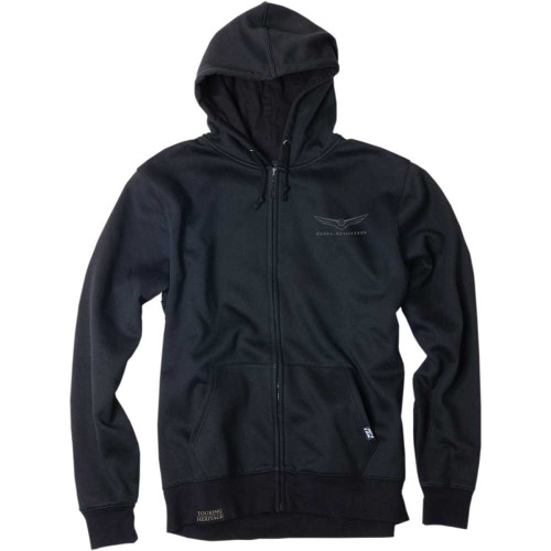 FACTORY EFFEX 2588818 Factory Effex Goldwing Burst Zip Hoodie - Black - 2Xl 25-88818
