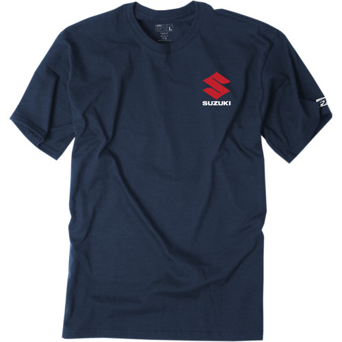 Factory Effex Suzuki Shutter T-Shirt - Navy - 2Xl 20-87408