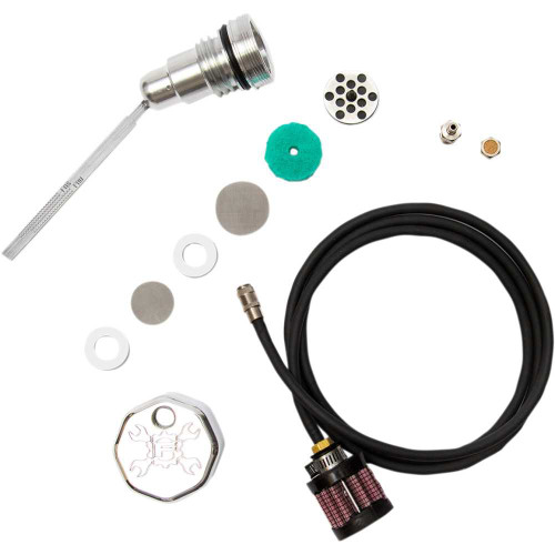 FEULING OIL PUMP CORP. 3091 Feuling Oil Pump Corp. Vented Dipstick - Polished - '07-'16 Touring/Trike 3091