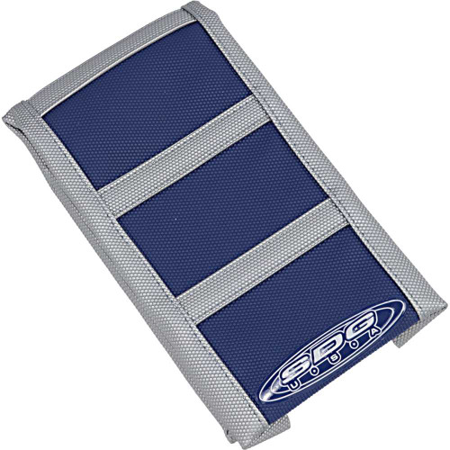 SDG 95942XDX Sdg 6-Ribbed Seat Cover - Gray Ribs/Blue Top/Gray Sides 95942Xdx