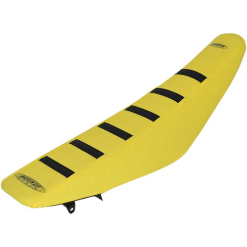 SDG 95925KYY Sdg 6-Ribbed Seat Cover - Black Ribs/Yellow Top/Yellow Sides 95925Kyy