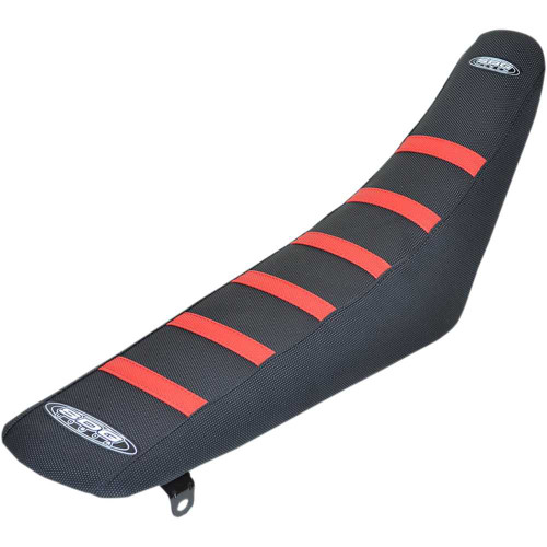 SDG 95943RK Sdg 6-Ribbed Seat Cover - Red Ribs/Black Top/Black Sides 95943Rk
