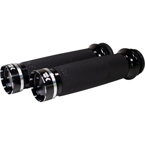 Khrome Werks Tracer Grips - Custom Contour - Tbw - Black 500100