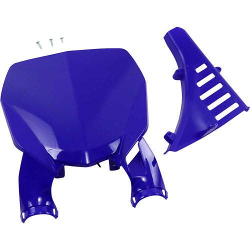 UFO YA04873089 Ufo Stadium Plate Number - Blue - Yamaha Ya04873-089