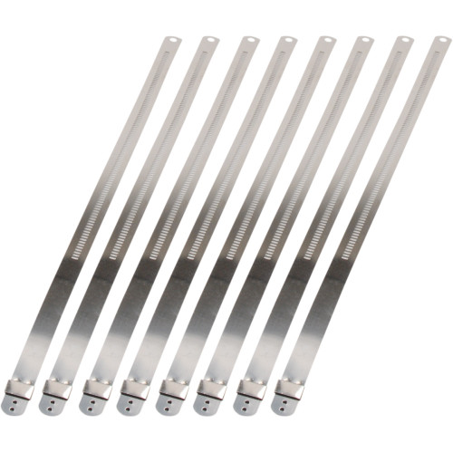 Dei Positive Locking Ties - 1/2" X 9" - Stainless Steel 010211 Dei Positive Locking Ties - 1/2" X 9" - Stainless Steel 010211