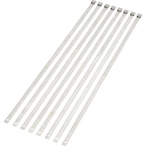 MOOSE RACING 3040515 Moose Racing Cable Tie - Silver - 14" - 8 Pack 304-0515