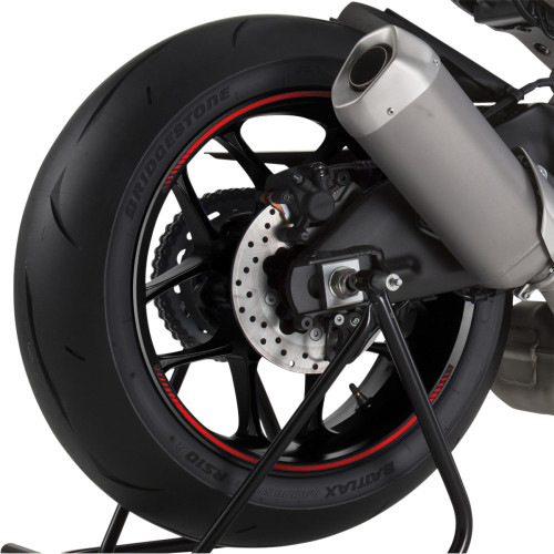 Puig Hi-Tech Parts Rim Strips - Red 8431R Puig Hi-Tech Parts Rim Strips - Red 8431R