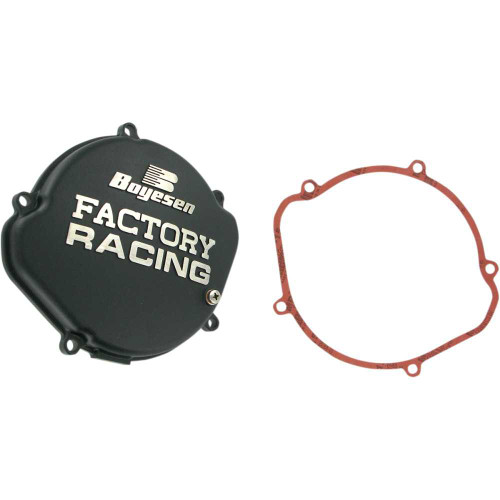 BOYESEN CC01AB Boyesen Clutch Cover - Black - Honda Cc01Ab