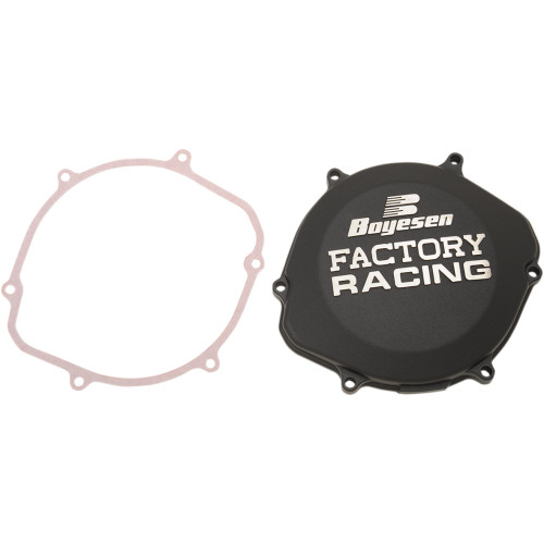 Boyesen Clutch Cover - Black - Honda Cc-02Ab
