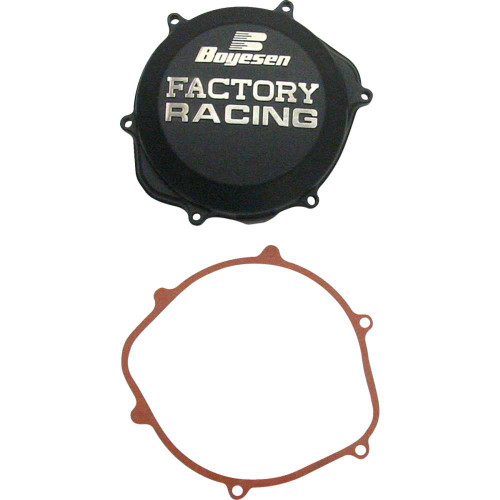 BOYESEN CC06B Boyesen Clutch Cover - Black - Honda Cc-06B