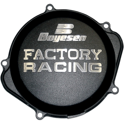 Boyesen Clutch Cover - Black - Honda Cc-07B