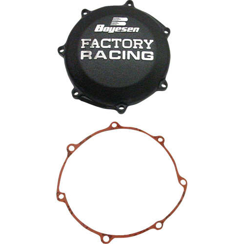 BOYESEN CC37B Boyesen Clutch Cover - Black - Yamaha Cc-37B