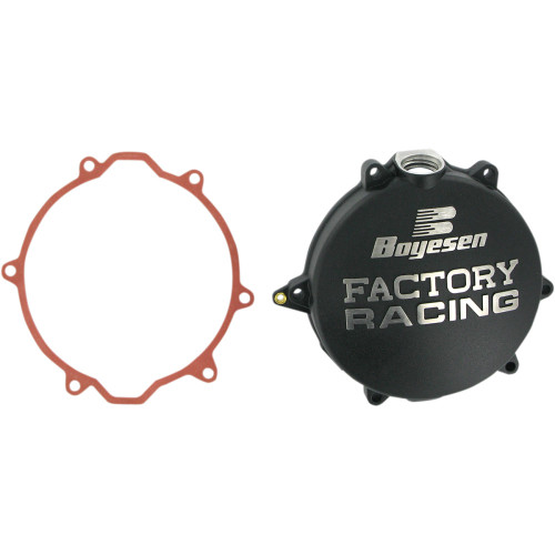 Boyesen Clutch Cover - Black - Husaberg/Ktm Cc-44B