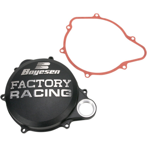 Boyesen Clutch Cover - Black - Honda Cc-07Ab