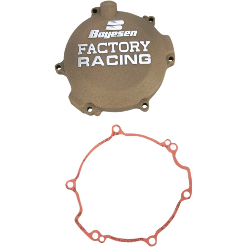 Boyesen Clutch Cover - Magnesium - Kawasaki/Suzuki Cc-10M