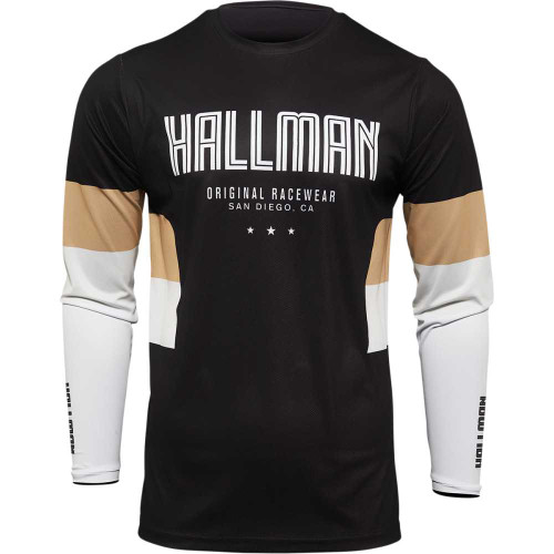 THOR 2910-6596 Thor Hallman Differ Draft Jersey - Black/Latte - 2Xl