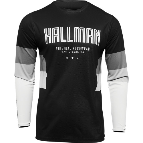 Thor Hallman Differ Draft Jersey - Black/White - 3Xl