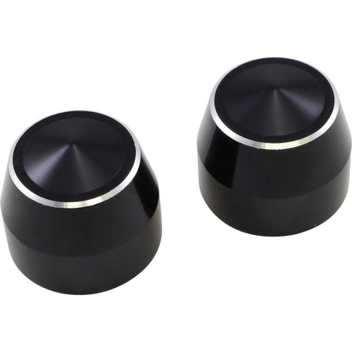 ACCUTRONIX TAC102EN Accutronix Axle Caps - Black - Elite - 25 Mm Tac102-En