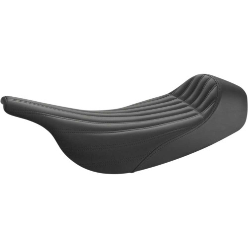 SADDLEMEN 897070023 Saddlemen Knuckle Solo Seat - Ribbed - Black 897-07-0023