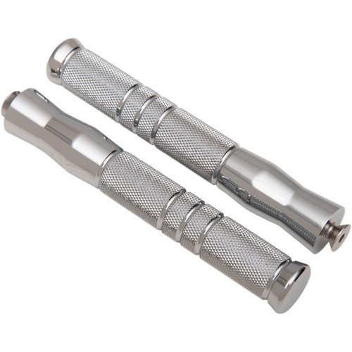 Accutronix Knurled Footpegs - Rigid Mount - Front Pf121-Kgc