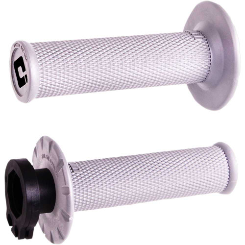 ODI H36NWSW Odi Grips - Lock-On - No Waffle - White H36Nwsw