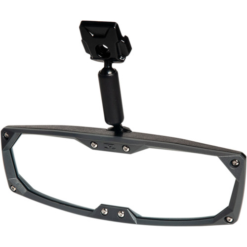Seizmik Mirror - Halo R - Rear View - Rectangle - Black W/Black Bezel - 1.625" 56-18055
