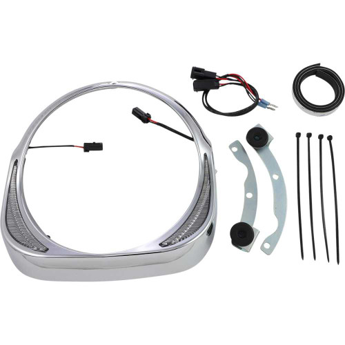 CIRO 45210 Ciro Headlight Bezel - Chrome 45210