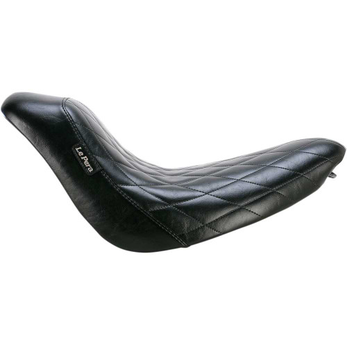 LE PERA LK007DM Le Pera Bare Bones Solo Seat - Diamond Stitch - Black - Softail '06-'17 Lk-007Dm